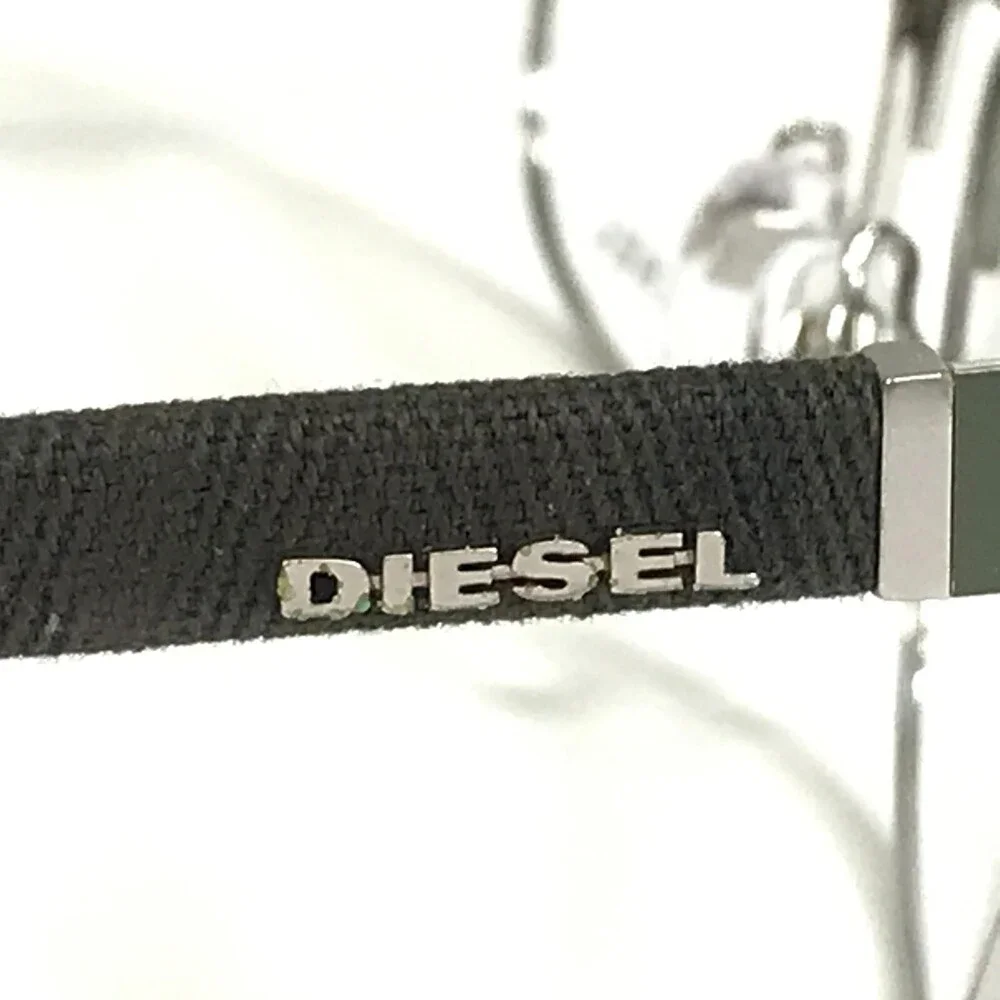 Diesel Eyeglasses Frames DL5125 col.097 Black Green Silver Denim 52-17-145